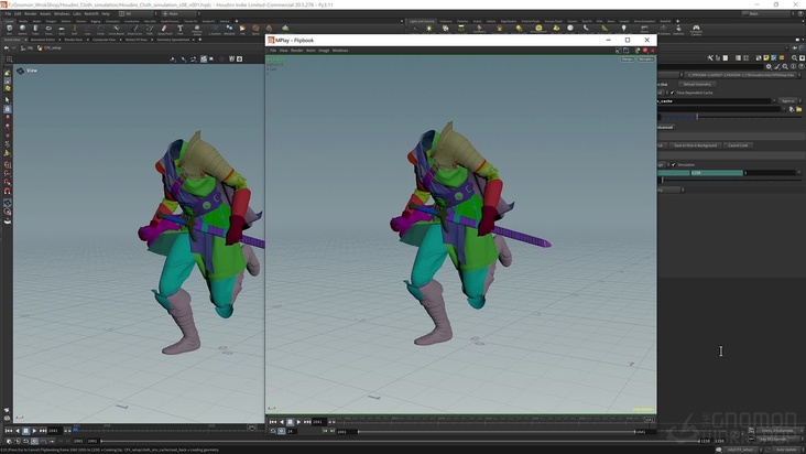 Adding a Sword to the Simulation