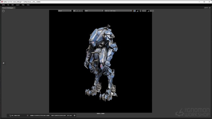Working with Gaffer: Breaking Down the Look-Dev