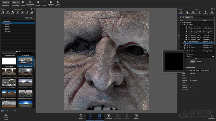 “Nosferatu” – Setting up the Textures