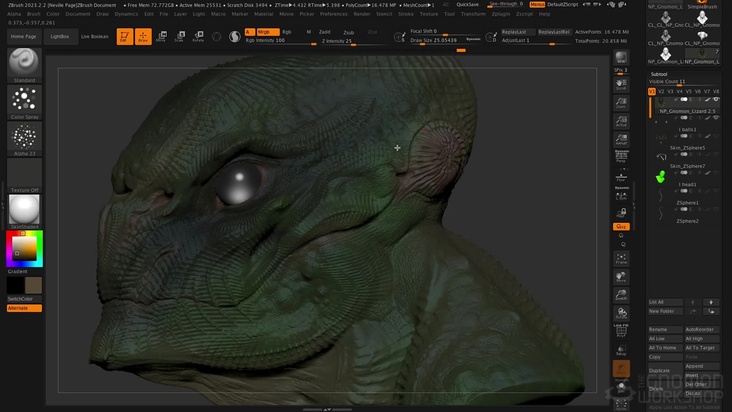 “Lizalien” – Setting up New UVs