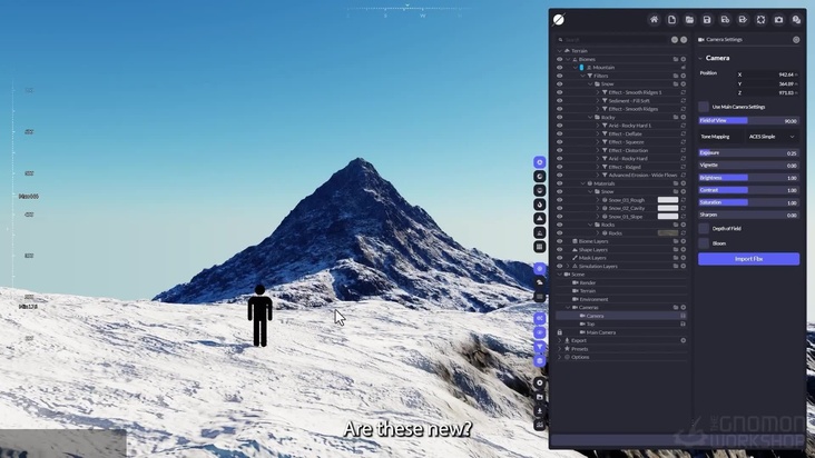 Snowed Mountain Biome