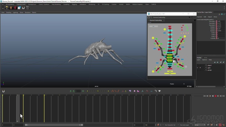 Run Cycle: Blocking Pass