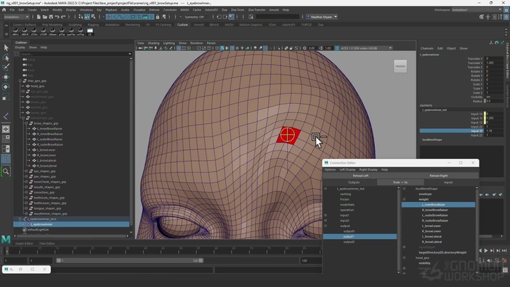 Rigging: Eyebrows & Eyes – Part 1