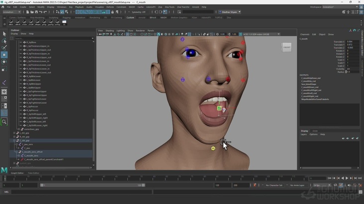 Rigging: Lips & Mouth – Part 1