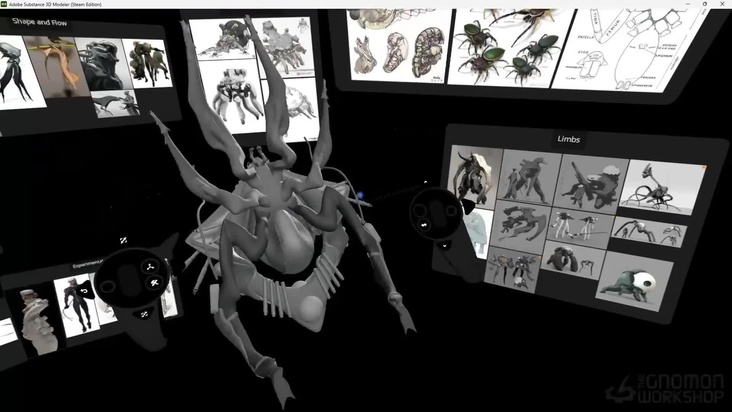 VR Sculpt Session: Mid-Level Details Part 1