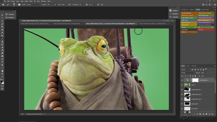 Compositing in Photoshop
