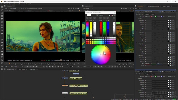 Atmosphere & Color Grade