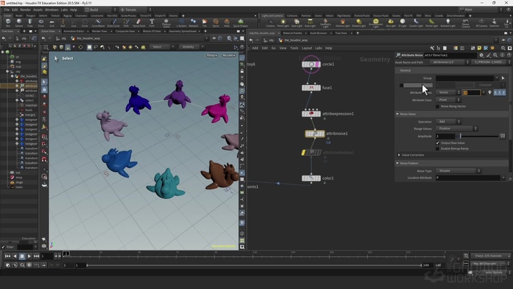 Houdini Scene Setup, UI & What Makes the Software Unique