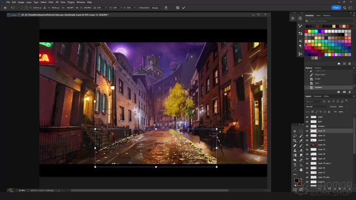 Photobashing, Thumbnails & 2D Ideation