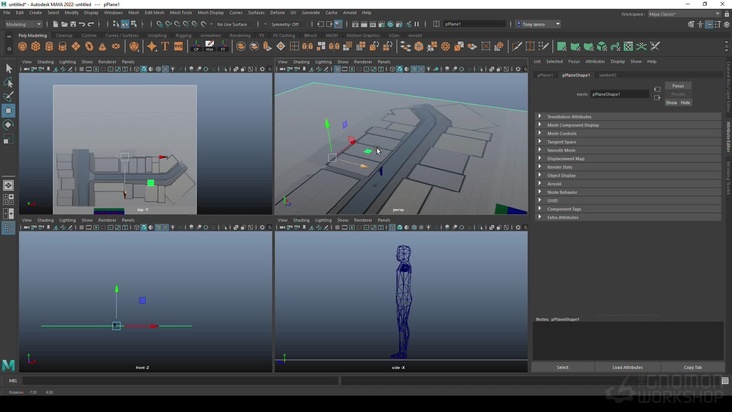 Introduction to Maya & Shaders + Basic UV Mapping