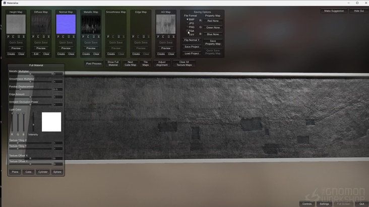 Creating Textures using Materialize