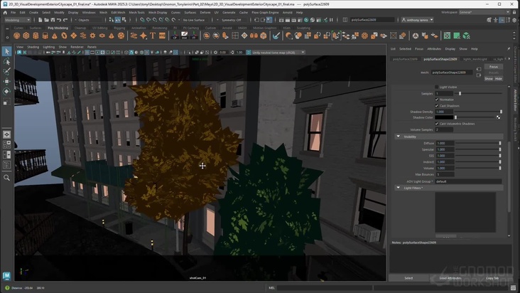 Creating Shaders & Texturing in Maya - Part 2