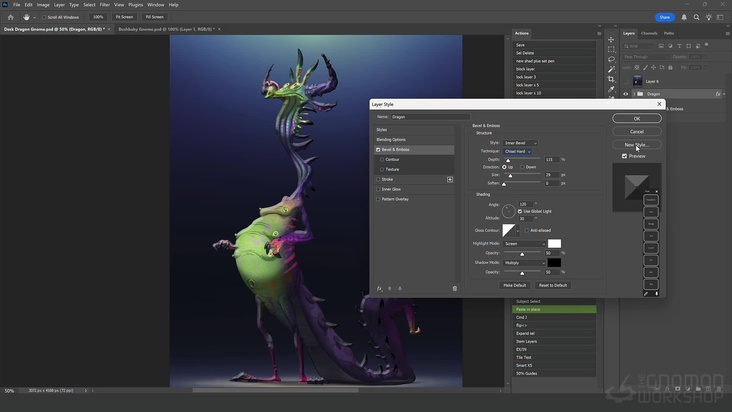 Adjustments & Blend Modes