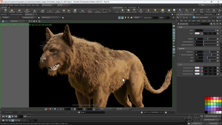 Houdini Basic Shaders