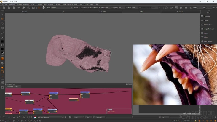 Mari Skin Texturing: Part 3 – Base Color 2