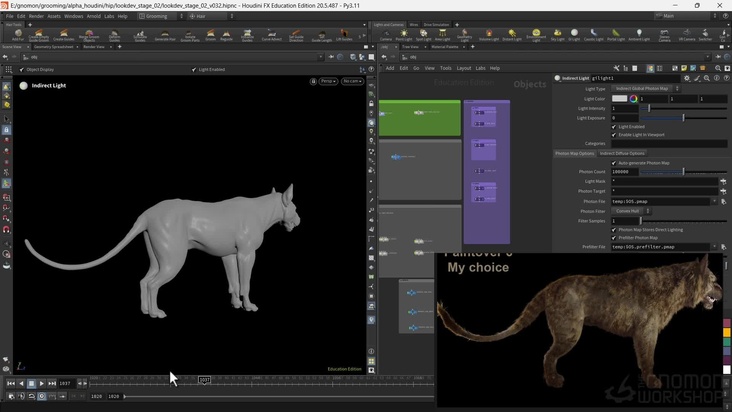 Houdini Fur: Part 6 – Probability Body Patterns