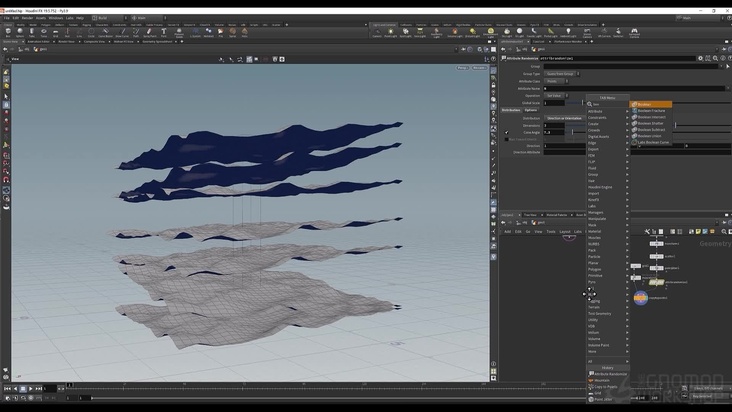 Architectural Pillar Blockout Using SOPs