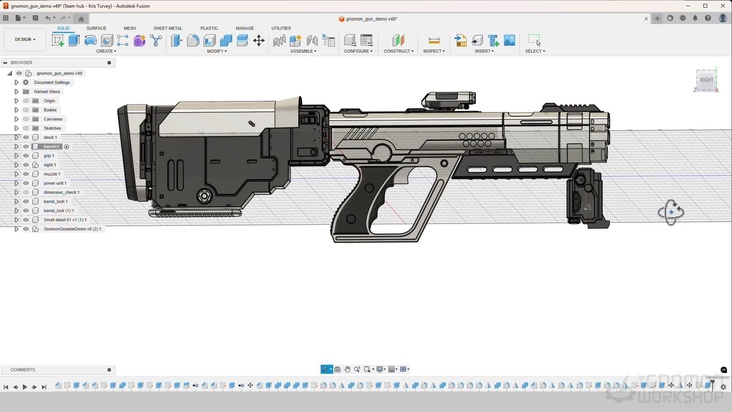 Practical Project: Sci-Fi Gun