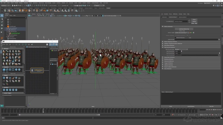 Advanced Golaem Techniques