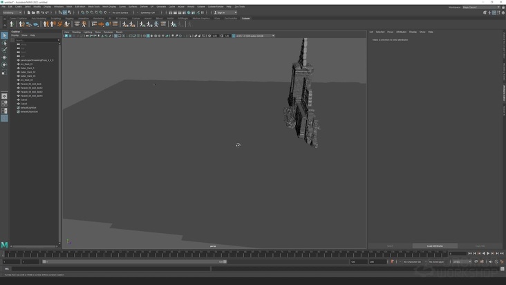 Environment Import into Maya