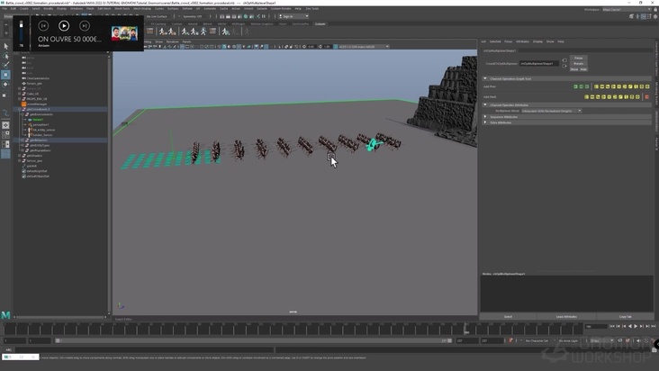 Soldier Charge Simulation
