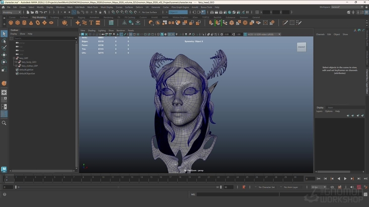 Maya Sculpting Tools