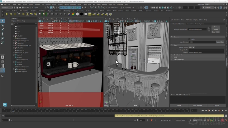 Batch Rendering with Arnold