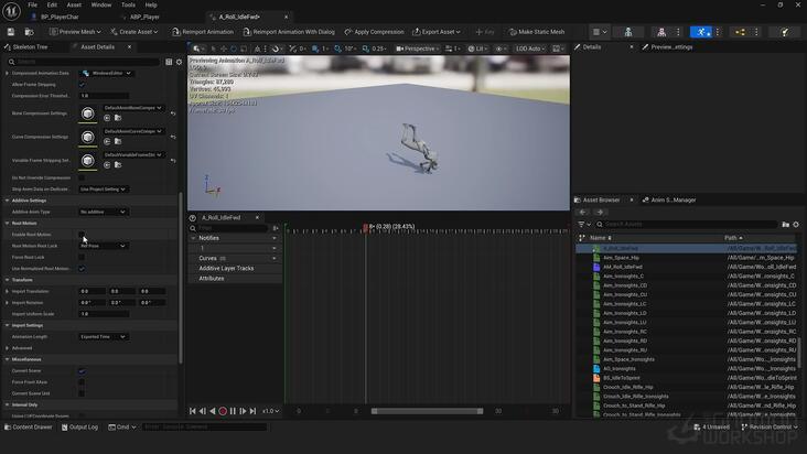 Root Motion Animations