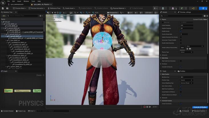 Physics Part 1: Creating the Physics Asset