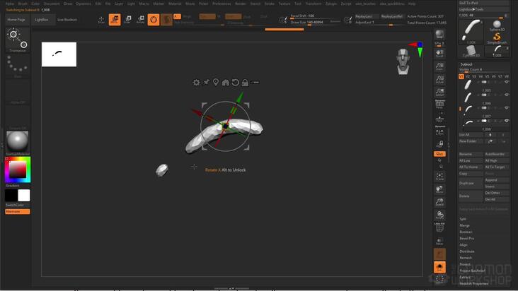 Basic Claymation in ZBrush