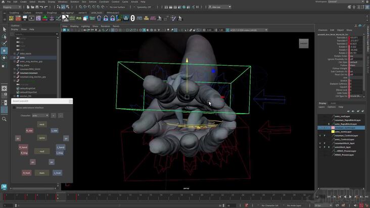 Animation in Maya: Pass 1