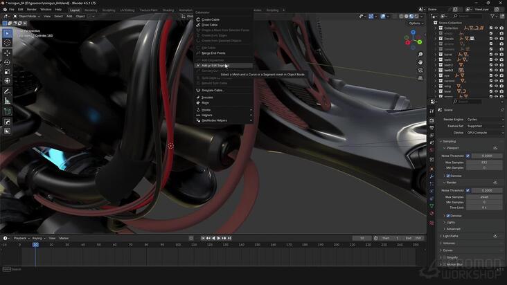 Efficient Cable & Segment Routing