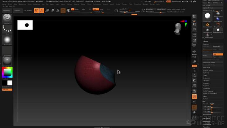 Understanding the Knife, Slice & Trim brushes