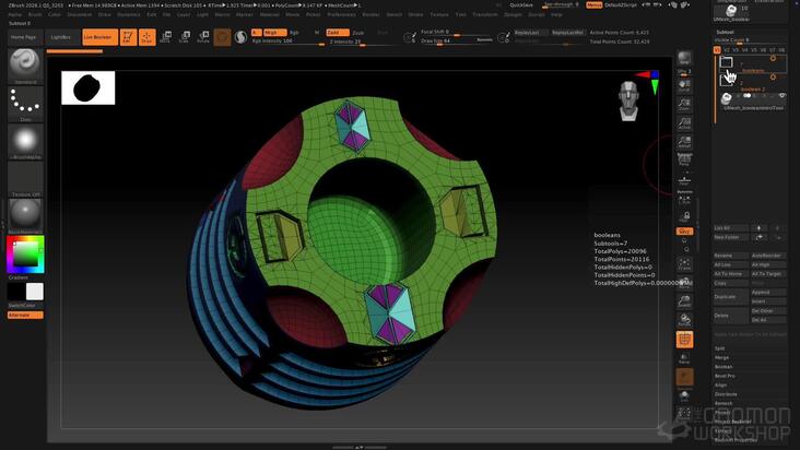 Hardsurface Part 2: Booleans