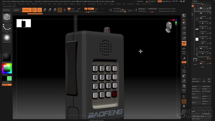 Hardsurface Part 3: Building a Radio