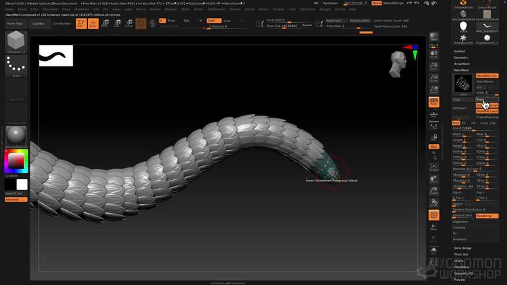 NanoMesh for Instancing