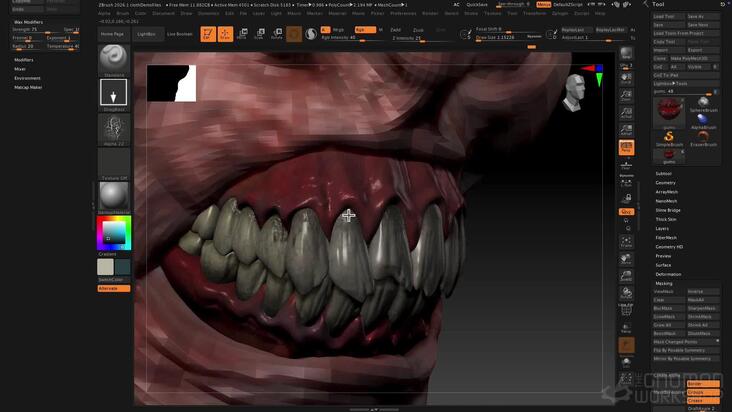 PolyPaint a Creature Skin from Scratch