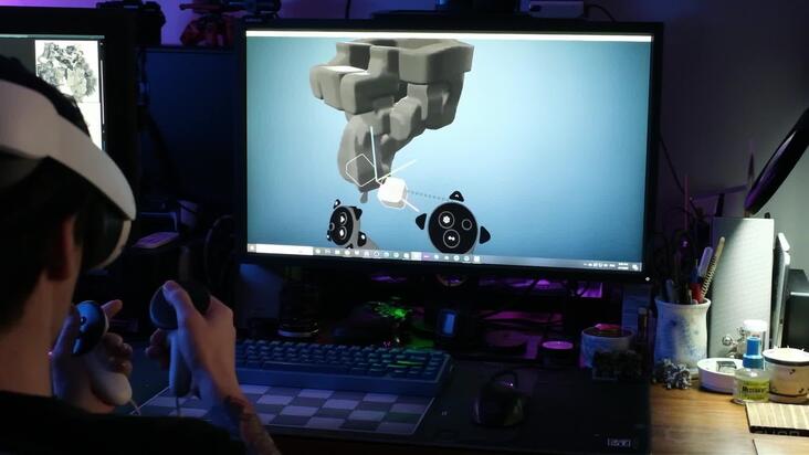 Designing a Mech in Substance 3D Modeler