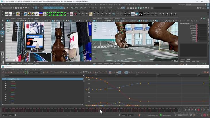 Blocking Shot 1: Using the Walk Cycle