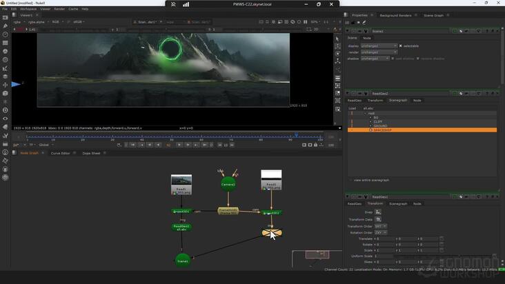 Render & Projection Setup