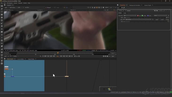 Edge refinements & Color restoration