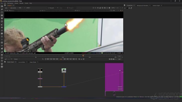 Additional VFX elements & Review preparation