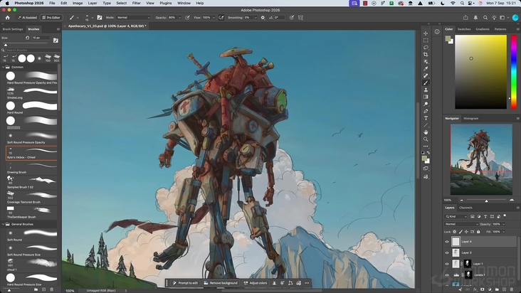 Detailed Weathering and Enhancing the Graphical Read