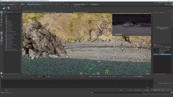 Blocking Animation the Shot Using the References: Part 1